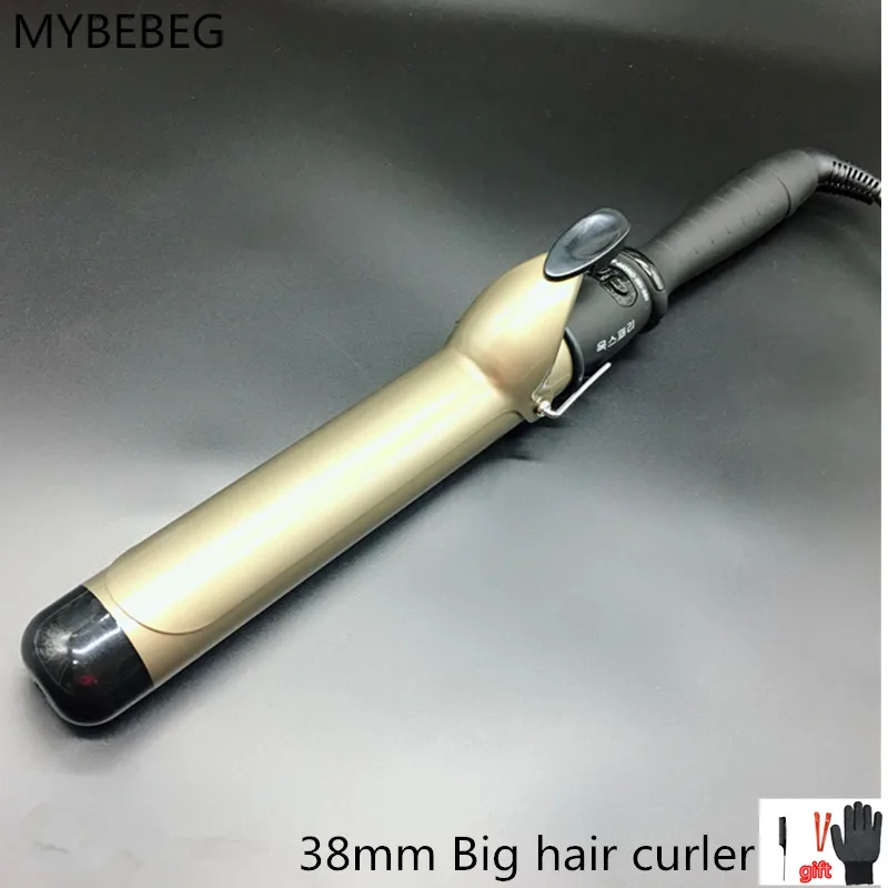MY bebeg Professional 38mm electric curling iron hair curler Big curly hair US/AU/EU/UK Plug
MY bebeg Professional 38mm electric curling iron hair curler Big curly hair US/AU/EU/UK Plug