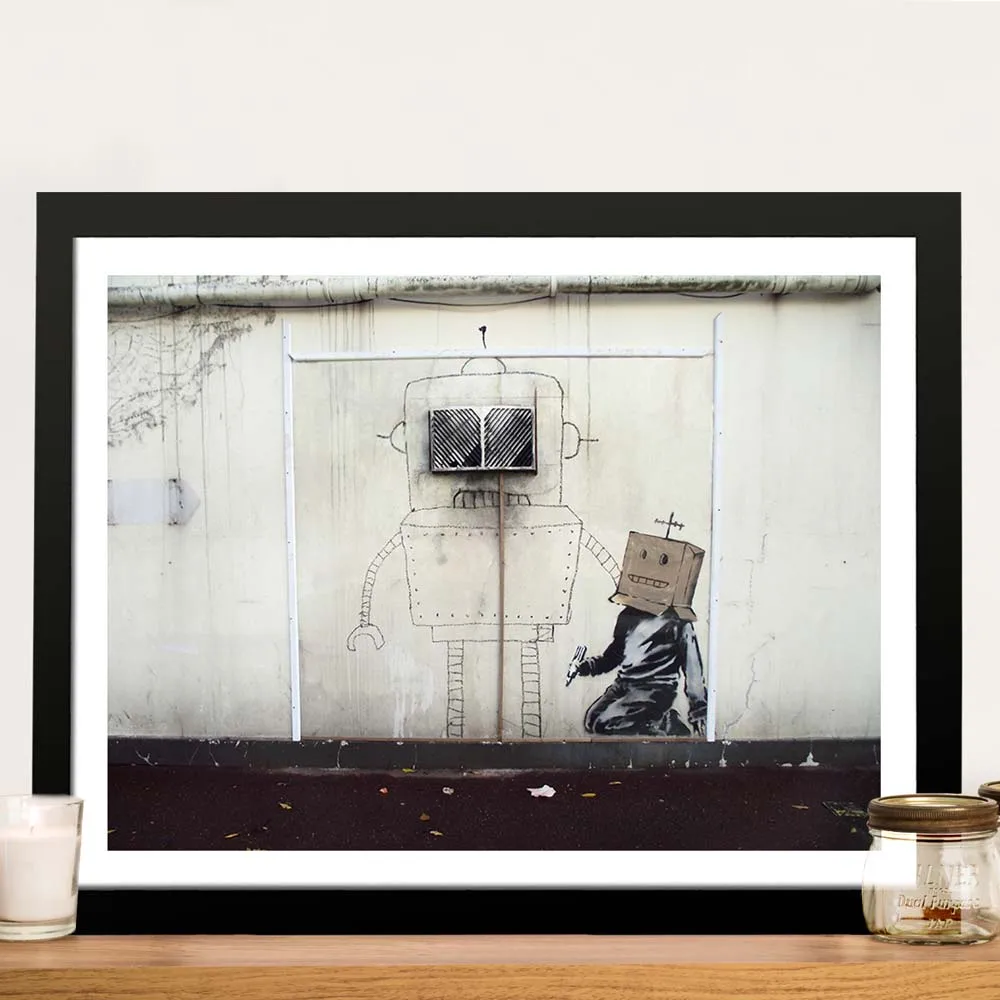 Graffiti Poster Banksy Style Wall Art Modern Canvas Painting Nordic Posters and Prints Wall Picture For Living Room Home Decor
Graffiti Poster Banksy Style Wall Art Modern Canvas Painting Nordic Posters and Prints Wall Picture For Living Room Home Decor