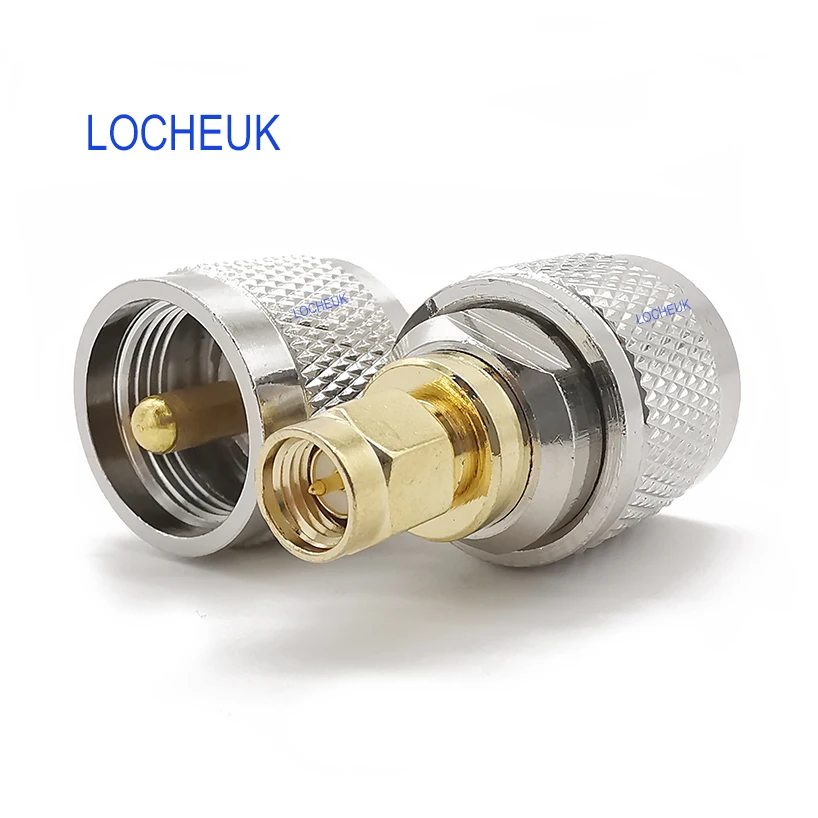 1Pcs UHF Pl259 PL-259 Male To SMA Male RF Coaxial Adapter UHF Plug To SMA Plug Coax Cable Antenna Test Converter Connector
1Pcs UHF Pl259 PL-259 Male To SMA Male RF Coaxial Adapter UHF Plug To SMA Plug Coax Cable Antenna Test Converter Connector