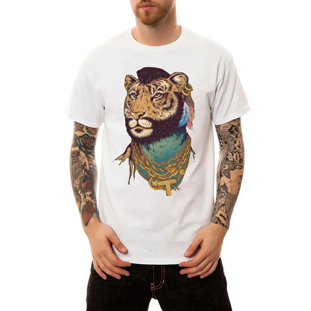 T Shirt Men 2019 Newest Print Lightning lion Cool T-shirt Men/Women Short Sleeve Summer Tops Tees T shirt Fashion
T Shirt Men 2019 Newest Print Lightning lion Cool T-shirt Men/Women Short Sleeve Summer Tops Tees T shirt Fashion