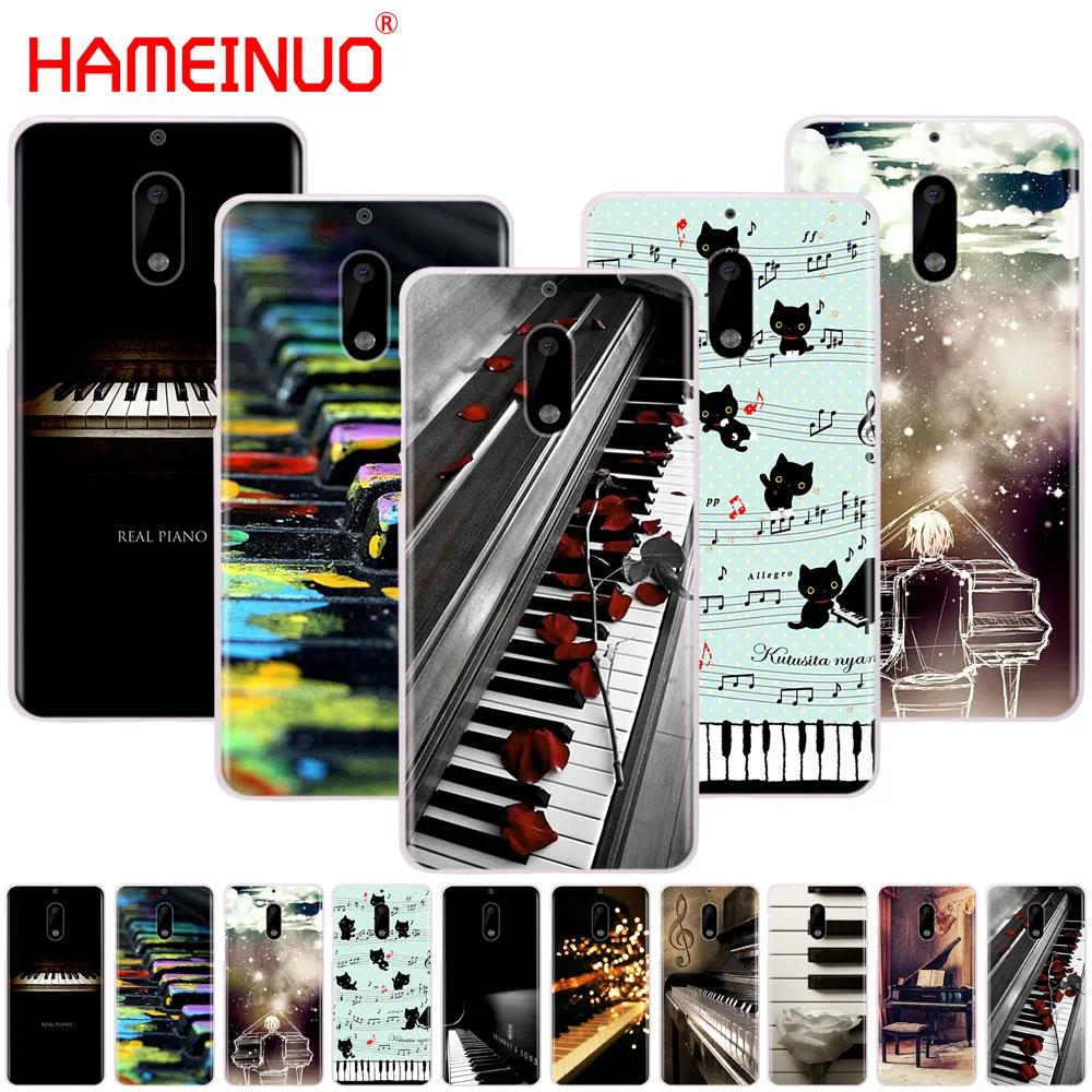 HAMEINUO чехол для телефона с музыкальными клавишами пианино Nokia 9 8 7 6 5 3 Lumia 630 640 640XL 2018