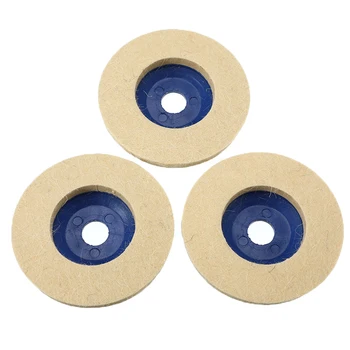 3PCS 4 Inch Wool Polishing Pads Buffing Angle Grinder Wheel Felt Polishing Disc Pad Set 100mm For Metal Marble Glass Ceramics
3PCS 4 Inch Wool Polishing Pads Buffing Angle Grinder Wheel Felt Polishing Disc Pad Set 100mm For Metal Marble Glass Ceramics