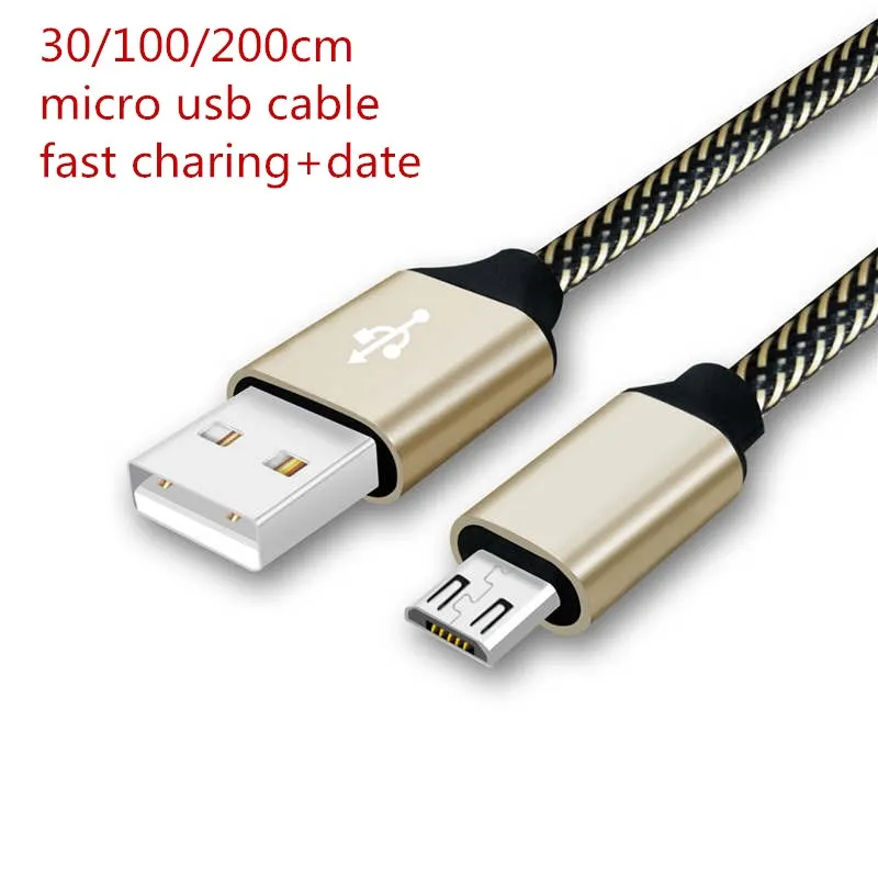 30/100/200cm 3A fast charger micro usb cable braided date line For xiaomi mi 3 3s 4 redmi note 4 4x 4a 5 5a 5 plus 6 pro s2
30/100/200cm 3A fast charger micro usb cable braided date line For xiaomi mi 3 3s 4 redmi note 4 4x 4a 5 5a 5 plus 6 pro s2