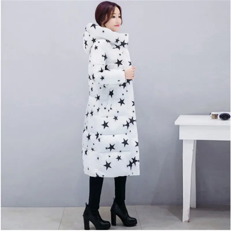 Free Shipping 2017 N Fashion Winter Jacket Women Slim Thick Stars Print Female Coat Parka Warm Winter Long Jackets Ladies
Free Shipping 2017 N Fashion Winter Jacket Women Slim Thick Stars Print Female Coat Parka Warm Winter Long Jackets Ladies