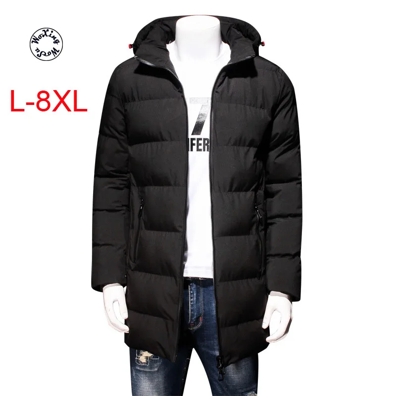 Woxingwosu men's hooded parkas thick cotton coat fat winter jacket big size L to 4XL 5XL 6XL 7XL 8XL
Woxingwosu men's hooded parkas thick cotton coat fat winter jacket big size L to 4XL 5XL 6XL 7XL 8XL