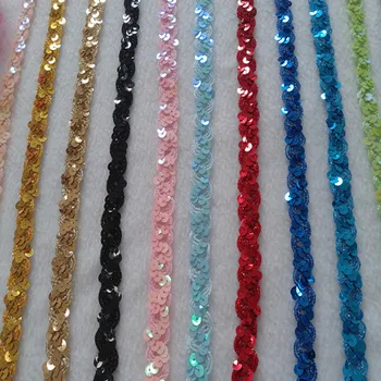 Free Shipping 15Yards 1.5cm Wide Sequin Ribbon Spangle Lace Sewing Decoration Wedding Embroidery Trim Diy Curtains Decor CR-98
Free Shipping 15Yards 1.5cm Wide Sequin Ribbon Spangle Lace Sewing Decoration Wedding Embroidery Trim Diy Curtains Decor CR-98