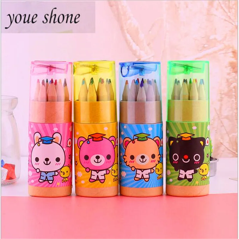 1 BOXES Cute wooden Colored Pencils 12 Color Pencil Drawing Pen Coloring Pen for school supplies South Korea Stationery
1 BOXES Cute wooden Colored Pencils 12 Color Pencil Drawing Pen Coloring Pen for school supplies South Korea Stationery
