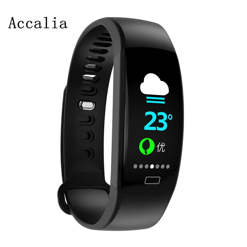 Accalia Smart Wristband Fitness Silicone Bracelet Blood Pressure Oxygen Heart Rate Monitor Tracker Stopwatch Wearable
Accalia Smart Wristband Fitness Silicone Bracelet Blood Pressure Oxygen Heart Rate Monitor Tracker Stopwatch Wearable
