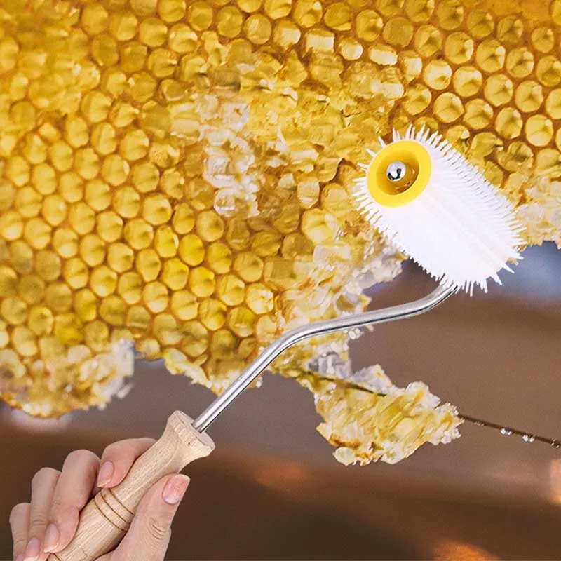 Uncapping Needle Roller Wooden Handle Bee Honey Comb Extracting Tool Beekeeping Equipment PAK55
Uncapping Needle Roller Wooden Handle Bee Honey Comb Extracting Tool Beekeeping Equipment PAK55