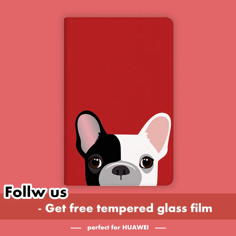 M6 10.8 VRD-L09 Cute Dog Smart Flip Cover leather case For Huawei MediaPad M5 10 pro /M5 10.8 M3 8.4" M5 Lite 10.1 tablet case
M6 10.8 VRD-L09 Cute Dog Smart Flip Cover leather case For Huawei MediaPad M5 10 pro /M5 10.8 M3 8.4" M5 Lite 10.1 tablet case