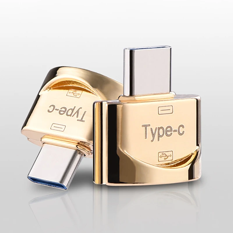 Роскошный адаптер USB для Type C OTG Micro Samsung S8 C/USB конвертер Mac Book Series|Переходники и