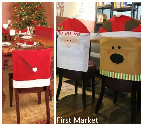 1pcs Christmas Chair Back Cover Santa Clause Red Hat Christmas Decoration for Home New Year Decor decoracion Navidad 2019 Kerst
1pcs Christmas Chair Back Cover Santa Clause Red Hat Christmas Decoration for Home New Year Decor decoracion Navidad 2019 Kerst