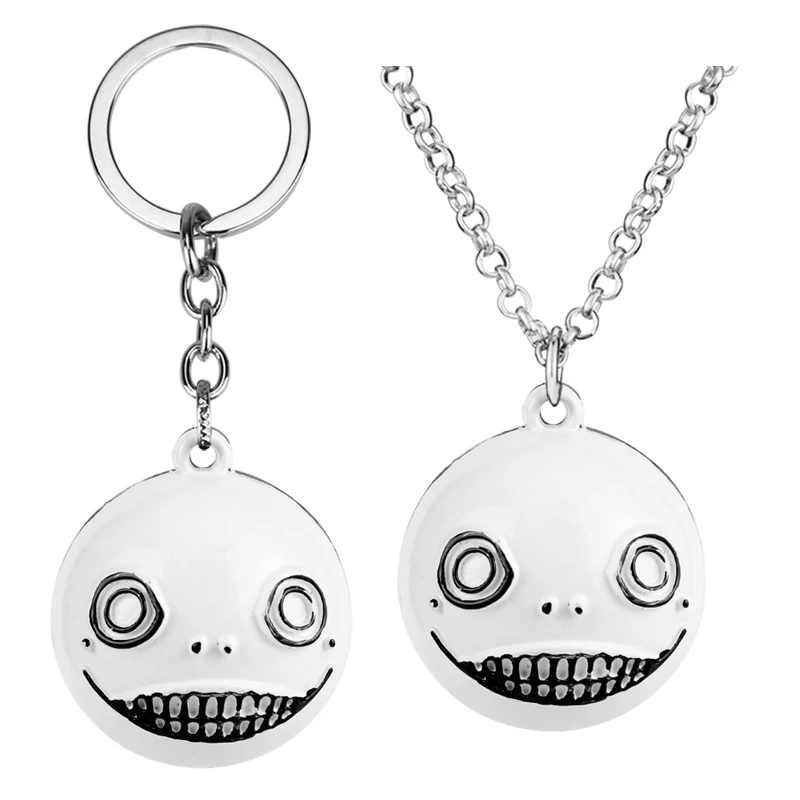 NieR Automata Keychain Robot 2B Emil No2 Type B Key Ring White Ball Metal Men Car Women Bag Key Chain Chaveiro Game Jewelry
NieR Automata Keychain Robot 2B Emil No2 Type B Key Ring White Ball Metal Men Car Women Bag Key Chain Chaveiro Game Jewelry