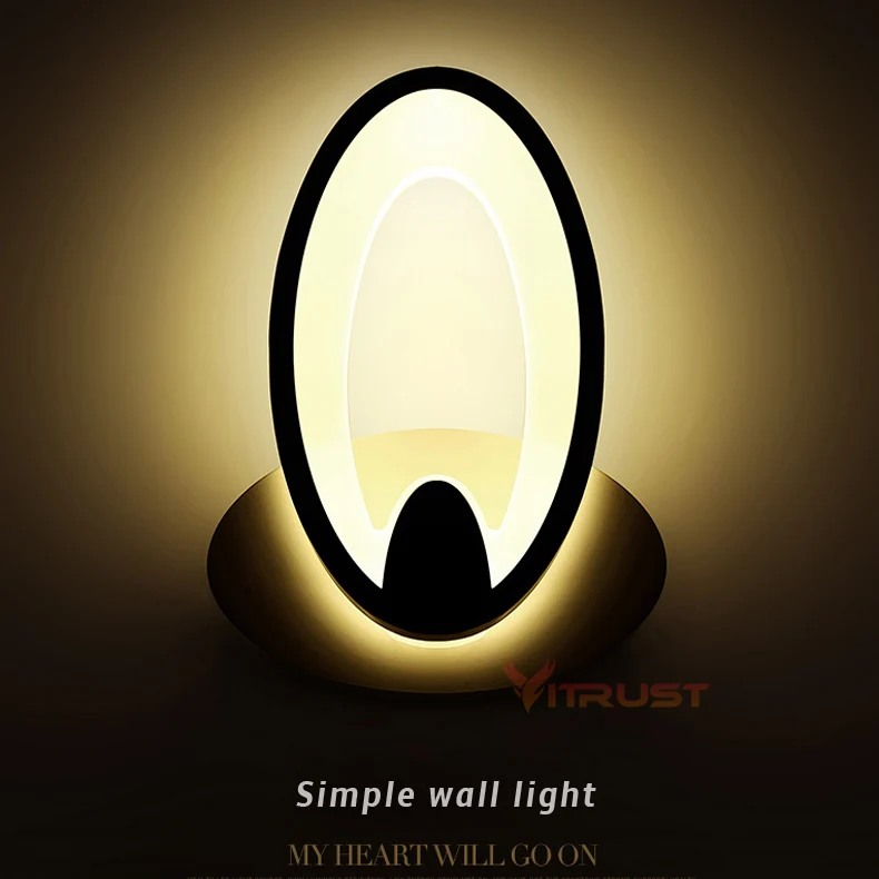 Modern Acrylic LED Bedside Wall Lamp Hallway Bathroom Wall Lamps Fixture Decorative Night Light For Pathway Bedroom, Kitchen
Modern Acrylic LED Bedside Wall Lamp Hallway Bathroom Wall Lamps Fixture Decorative Night Light For Pathway Bedroom, Kitchen
