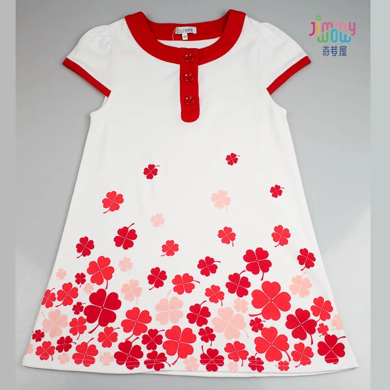 2019 New style spring summer children girls dress cute baby girls birthday children party school cotton Four Leaf Clover dress
2019 New style spring summer children girls dress cute baby girls birthday children party school cotton Four Leaf Clover dress