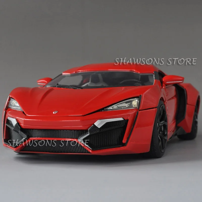 JADA Diecast Metal Car Model Toy 1:18 Lykan HyperSport Miniature Replica Collection
JADA Diecast Metal Car Model Toy 1:18 Lykan HyperSport Miniature Replica Collection