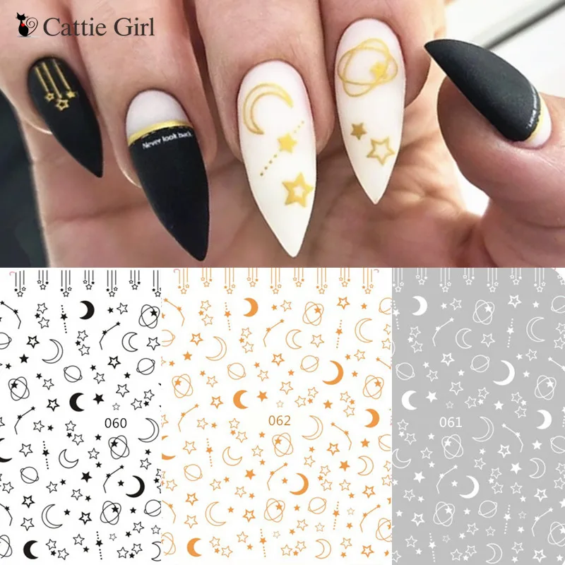 1 Sheet Golden Moon 3D Nail Art Transfer Stickers Stone Universe Nail Designs Line Metal Nail Sticker 3D Tattoo Stickers
1 Sheet Golden Moon 3D Nail Art Transfer Stickers Stone Universe Nail Designs Line Metal Nail Sticker 3D Tattoo Stickers