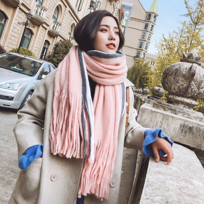 New arrival autumn winter women girls soft elegant wild soft temperament thick fresh comfortable trend warm big tassel shawl
New arrival autumn winter women girls soft elegant wild soft temperament thick fresh comfortable trend warm big tassel shawl