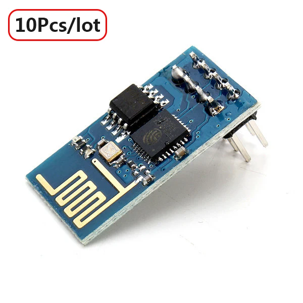 10pcs/lot 2016 New ESP8266 ESP-01 Remote Serial Port WIFI Transceiver Wireless Module For DIY WI-FI Free Shipping
10pcs/lot 2016 New ESP8266 ESP-01 Remote Serial Port WIFI Transceiver Wireless Module For DIY WI-FI Free Shipping