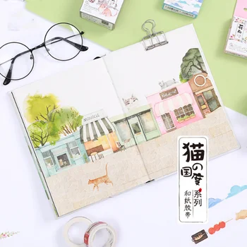 1 Pcs Kawaii Cat Country Series Decorative Scrapbooking Masking Tape Adhesive Label Sticker Tape Stationery
1 Pcs Kawaii Cat Country Series Decorative Scrapbooking Masking Tape Adhesive Label Sticker Tape Stationery