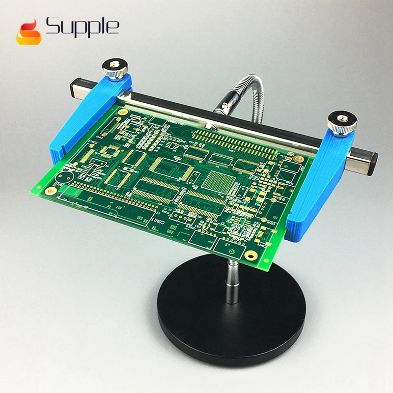 Supple Soldering Station PCB Fixture with Heavy Metal Base Circuit board fixed fixture phone repair tool soldering bracket
Supple Soldering Station PCB Fixture with Heavy Metal Base Circuit board fixed fixture phone repair tool soldering bracket