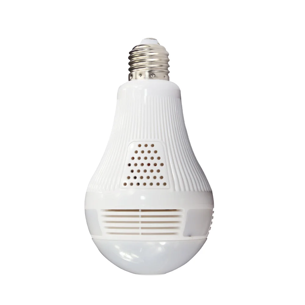 HD WiFi Lamp Camera 360° VR intelligent Bulb Panoramic Security IP camera Full Color Night Vision 960P Lighting and Monitoring
HD WiFi Lamp Camera 360° VR intelligent Bulb Panoramic Security IP camera Full Color Night Vision 960P Lighting and Monitoring