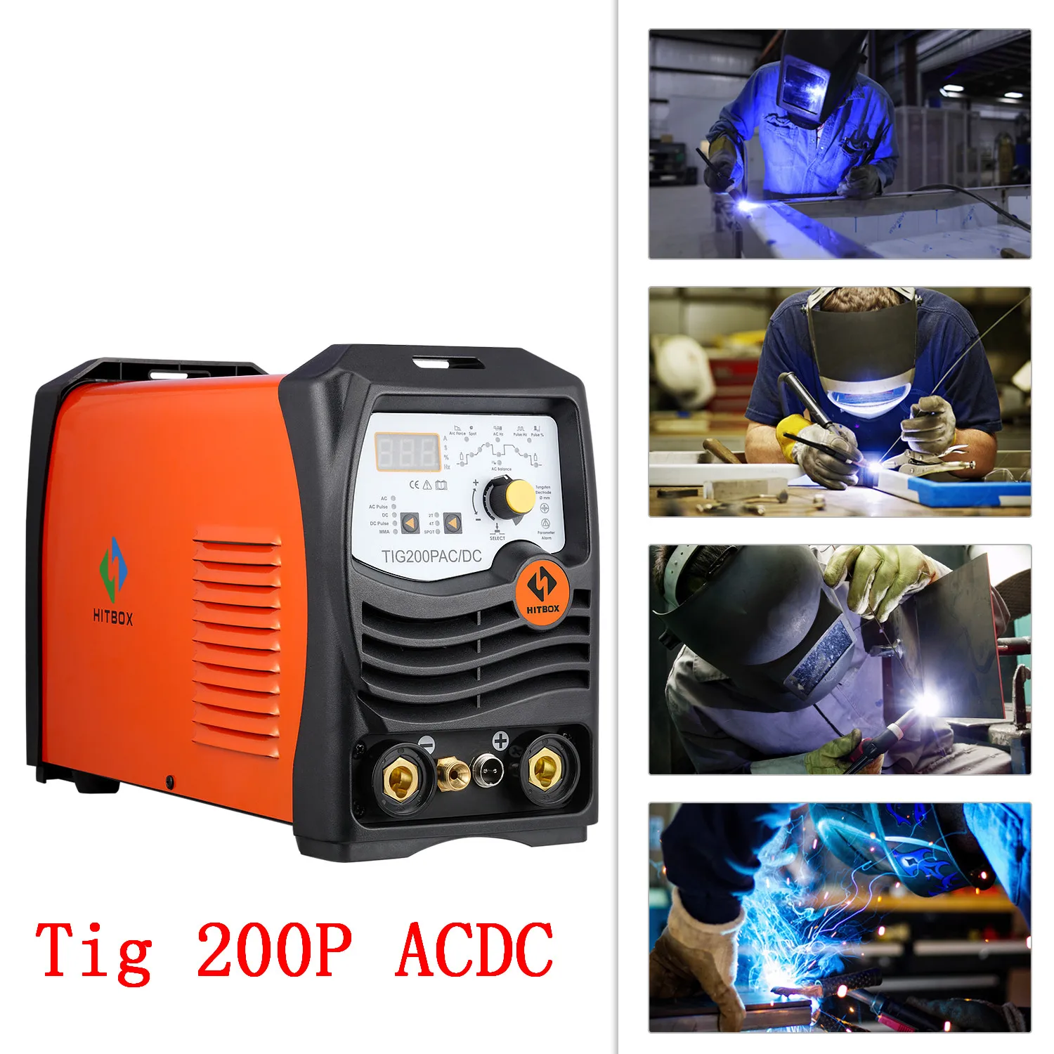 220V TIG200P AC DC Tig Arc Welder Aluminum Welding Inverter Welding Equipment Functional Long Distance Control Machine
220V TIG200P AC DC Tig Arc Welder Aluminum Welding Inverter Welding Equipment Functional Long Distance Control Machine