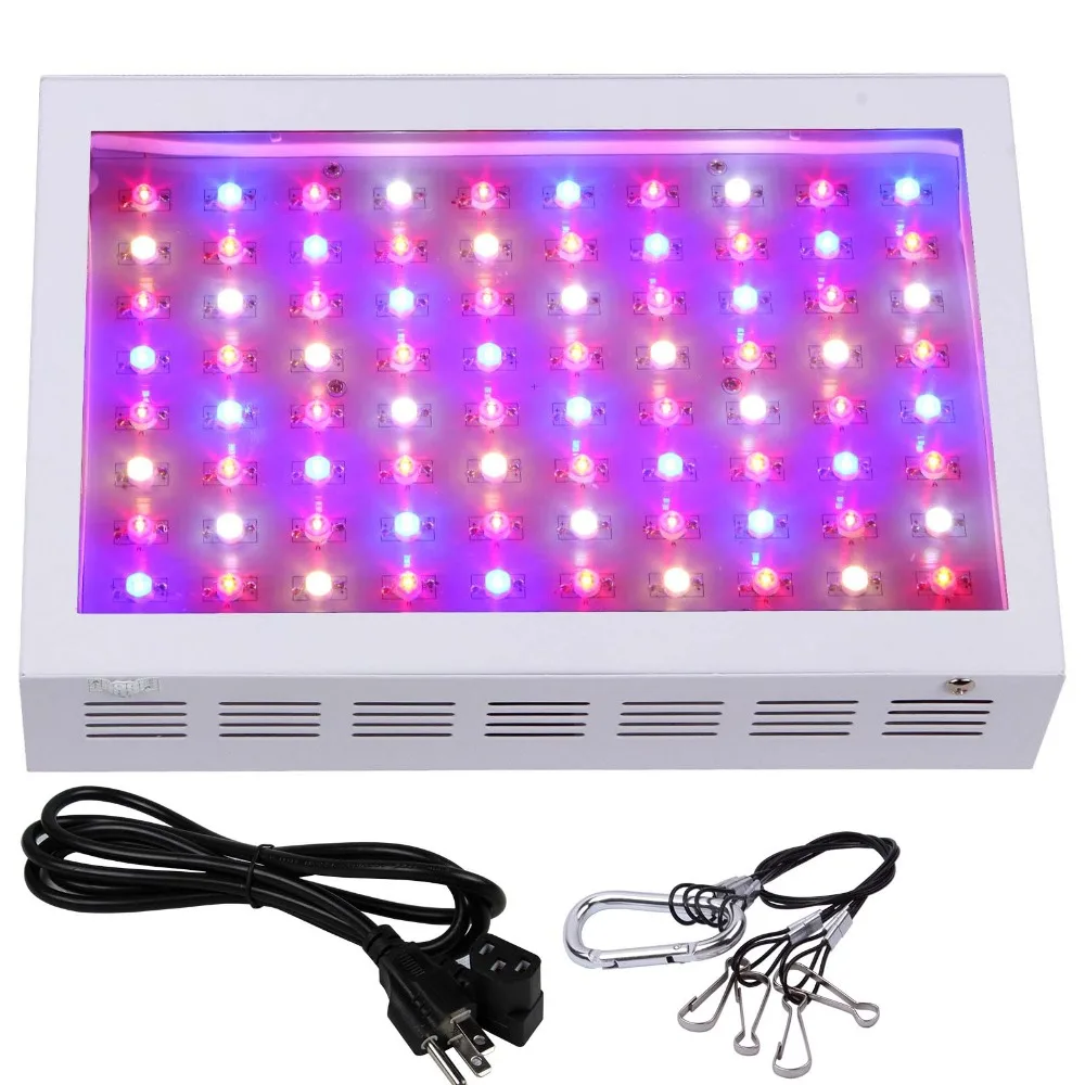 Фото SunSpect 400W LED Grow Light full spectrum Lamp for plants all growing stage growth and bloom flowering indoor greenhouse | Освещение
