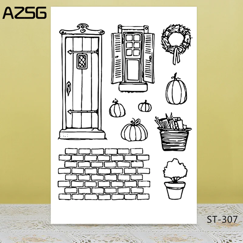 AZSG Rustic Style Door Window Wall Clear Stamps/Seal For DIY Scrapbooking/Card Making/Album Decorative Silicone Stamp Crafts
AZSG Rustic Style Door Window Wall Clear Stamps/Seal For DIY Scrapbooking/Card Making/Album Decorative Silicone Stamp Crafts