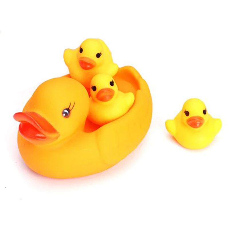 4pcs Duck Child Bath Toys Duck Small Baby Bath Toys Swimming Pool Rubber Duckling Educational Water Toys Gifts K2773
4pcs Duck Child Bath Toys Duck Small Baby Bath Toys Swimming Pool Rubber Duckling Educational Water Toys Gifts K2773