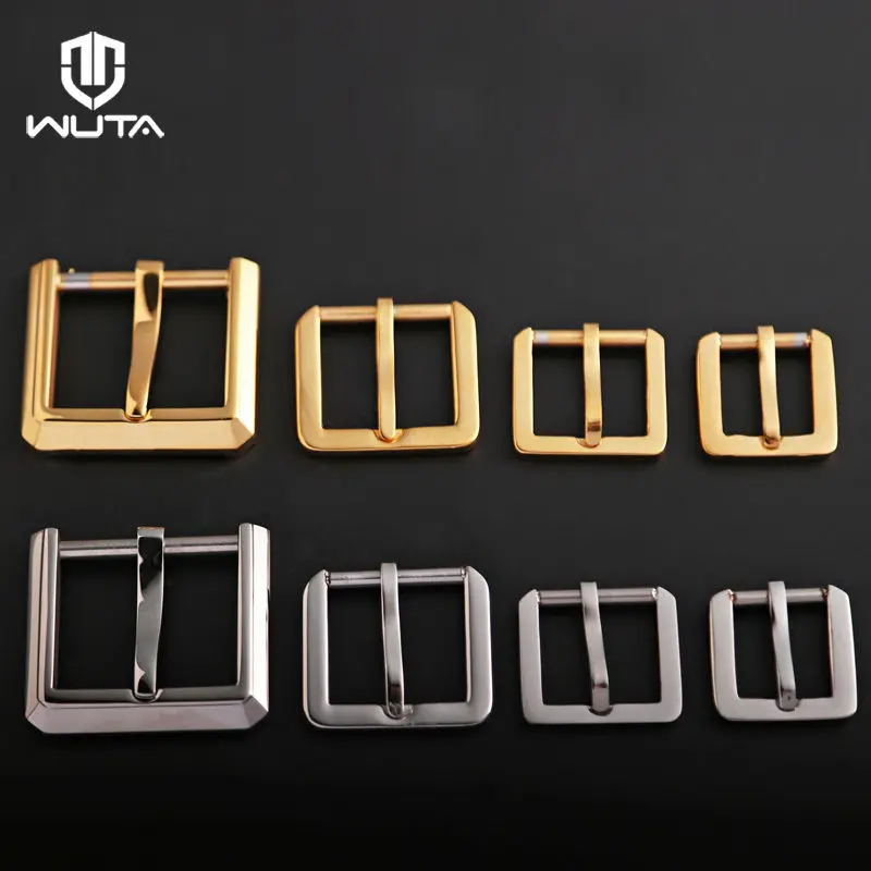WUTA Complete polishing Stainless Steel Pin Buckle Metal End Bar Buckle Leather Belt Strap Buckle DIY Leather Craft Accessories 
WUTA Complete polishing Stainless Steel Pin Buckle Metal End Bar Buckle Leather Belt Strap Buckle DIY Leather Craft Accessories
