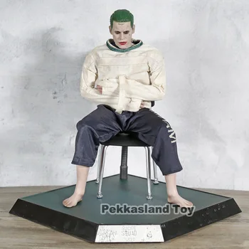 New Suicide Squad The Joker Variant Action Figure 1/6 scale 30cm Crazy Toys Arkham Asylum Ver Joker with chair PVC model figure
New Suicide Squad The Joker Variant Action Figure 1/6 scale 30cm Crazy Toys Arkham Asylum Ver Joker with chair PVC model figure