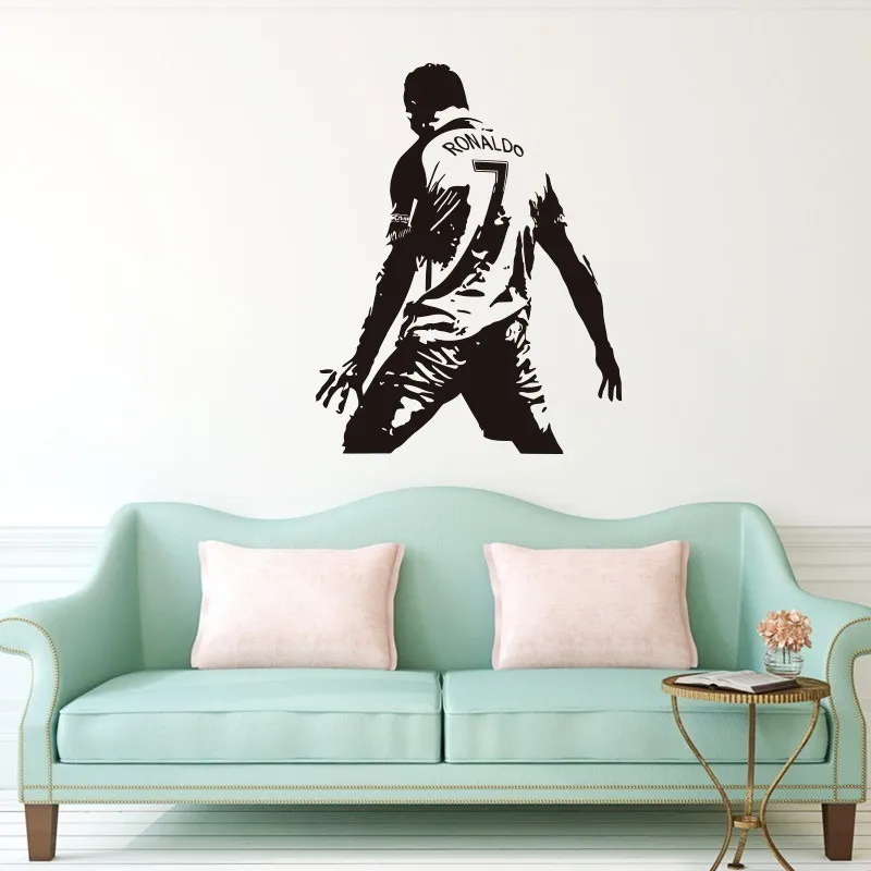 Wall Sticker Custom-made Real Madrid Cristiano Ronaldo CR7 Footballer Wall Stickers For Bedroom Home Wall DIY Poster Stickers
Wall Sticker Custom-made Real Madrid Cristiano Ronaldo CR7 Footballer Wall Stickers For Bedroom Home Wall DIY Poster Stickers