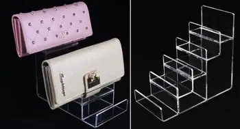 New arrival Five-layers Acrylic Wallet Display Stand Purse Holder phone cosmetics jewelry shelf Nail polish display rack 2pcs
New arrival Five-layers Acrylic Wallet Display Stand Purse Holder phone cosmetics jewelry shelf Nail polish display rack 2pcs