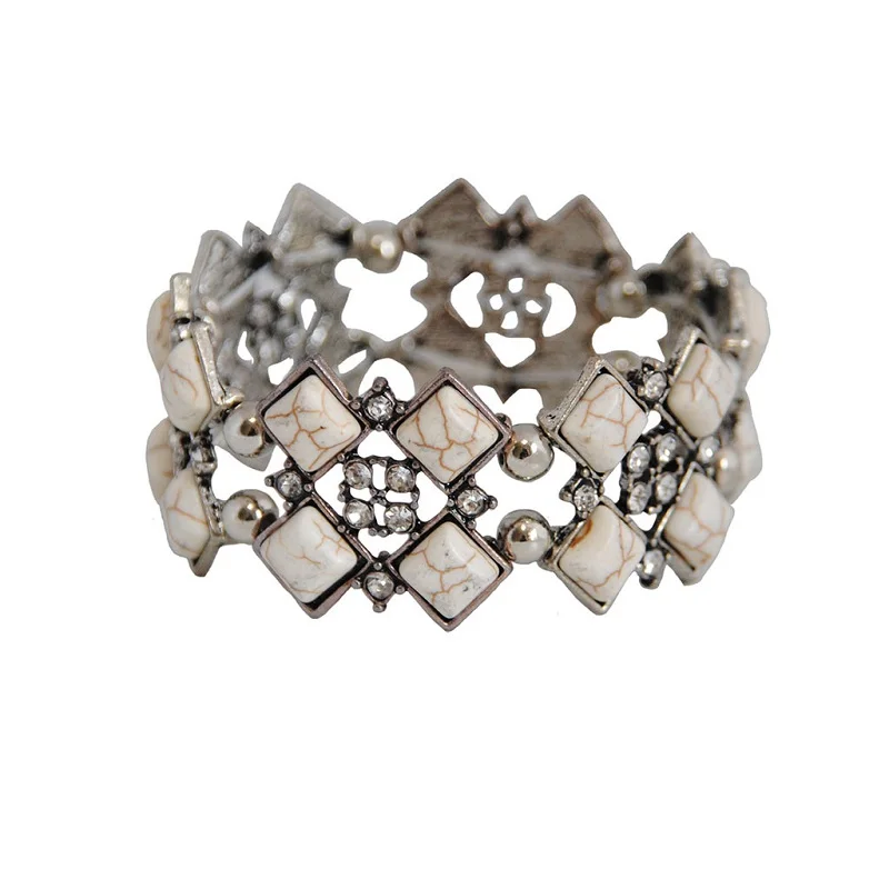 Fashion Ethnic Bohemian Bracelets & Bangles For Women White Stone Vintage Beach Boho Adjustable Bracelets Jewelry
Fashion Ethnic Bohemian Bracelets & Bangles For Women White Stone Vintage Beach Boho Adjustable Bracelets Jewelry