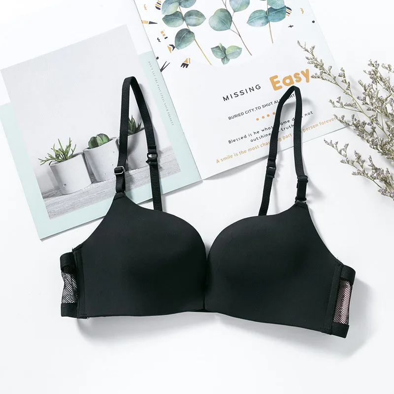 Smooth Push up Ladies Lingerie Bras Front Closure Brassiere Seamless Breathable Women Underwear Push up Bralette
Smooth Push up Ladies Lingerie Bras Front Closure Brassiere Seamless Breathable Women Underwear Push up Bralette