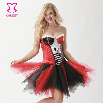 Comics Super Harley Quinn Costumes Fancy Dress anime waste trainer waist corset dress clown cosplay halloween costumes for women
Comics Super Harley Quinn Costumes Fancy Dress anime waste trainer waist corset dress clown cosplay halloween costumes for women