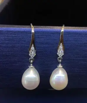 free shipping >>>>noble jewelry NEW AAA 9-11mm Freshwater White Drop Pearl Earring
free shipping >>>>noble jewelry NEW AAA 9-11mm Freshwater White Drop Pearl Earring