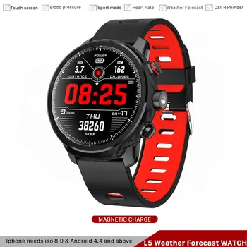 L5 Smart Watch Men Ip68 Waterproof Smart Watch Bluetooth Android Wristband Call Reminder Heart Rate Pedometer Weather Forecast
L5 Smart Watch Men Ip68 Waterproof Smart Watch Bluetooth Android Wristband Call Reminder Heart Rate Pedometer Weather Forecast
