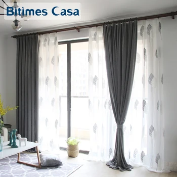 Grey Color Window Curtain Drapes Customized Size Chennille Material High Shade For Living Room Bedroom Simplism Home Decoration
Grey Color Window Curtain Drapes Customized Size Chennille Material High Shade For Living Room Bedroom Simplism Home Decoration