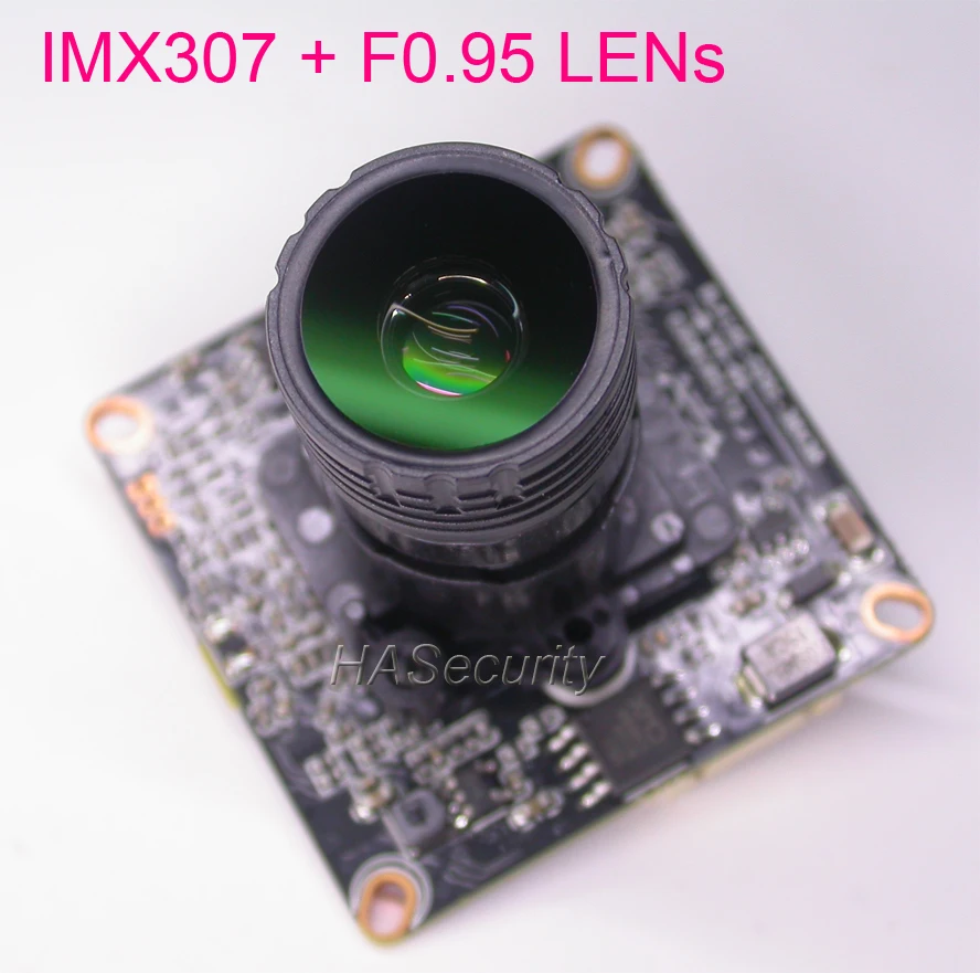 Color Night Vision IPC (1080P) 1/2.8" SONY STARVIS IMX307 CMOS Hi3516E V100 CCTV IP camera PCB board module +LAN cable +M16 LENs
Color Night Vision IPC (1080P) 1/2.8" SONY STARVIS IMX307 CMOS Hi3516E V100 CCTV IP camera PCB board module +LAN cable +M16 LENs