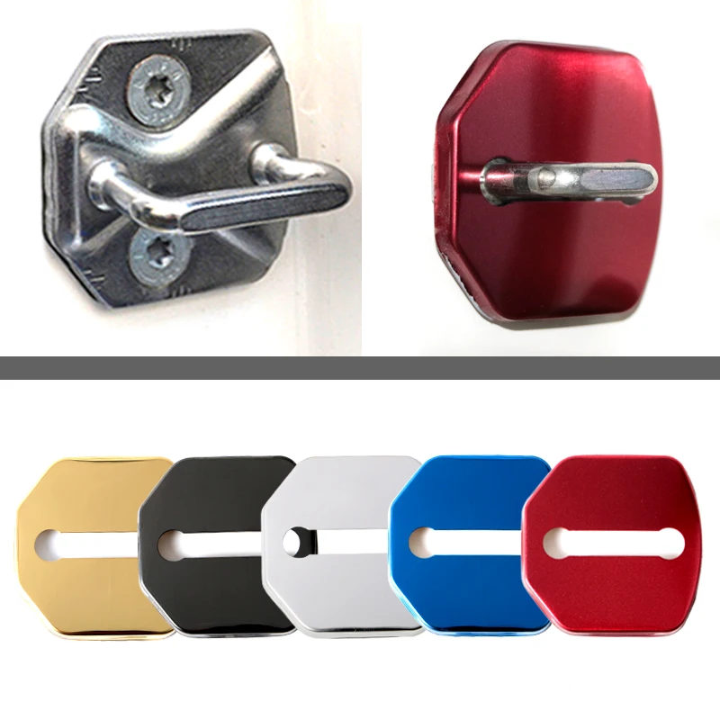 4pcs/lot Car Styling Stainless Steel Door Lock Striker Cover Door Striker Cover for ST racing Ford Focus 2 3 FIESTA Kuga EDGE
4pcs/lot Car Styling Stainless Steel Door Lock Striker Cover Door Striker Cover for ST racing Ford Focus 2 3 FIESTA Kuga EDGE