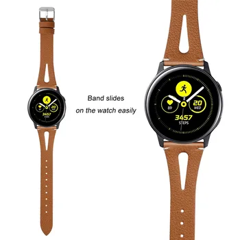 Genuine leather strap watchband for Samsung Galaxy Watch Active Smartwach Strap Man&Woman Replacement wristwatch band
Genuine leather strap watchband for Samsung Galaxy Watch Active Smartwach Strap Man&Woman Replacement wristwatch band