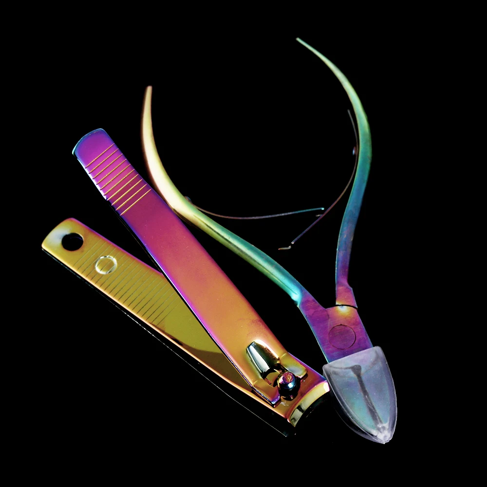 1PC Rainbow Nails Cuticle Nipper Clipper Scissor Dead Skin Remover Manicure Pedicure Nail Art Care Tools Stainless Steel
1PC Rainbow Nails Cuticle Nipper Clipper Scissor Dead Skin Remover Manicure Pedicure Nail Art Care Tools Stainless Steel