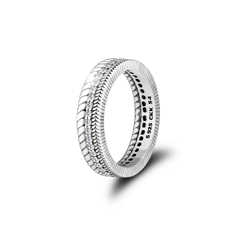 Cosmic Lines Ring Genuine 925 Sterling Silver Jewelry Rings for Women Jewelry Making Engagement Wedding Rings Wholesale anel
Cosmic Lines Ring Genuine 925 Sterling Silver Jewelry Rings for Women Jewelry Making Engagement Wedding Rings Wholesale anel