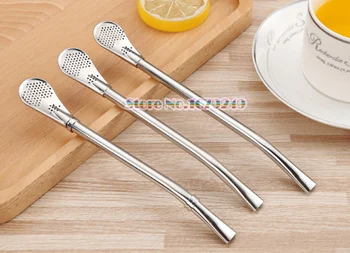 100pcs 15.8cm 304 Stainless Steel Reusable Yerba Mate Straw Coffee Juice Lemon Filtering Spoon Bombilla Straw Filter
100pcs 15.8cm 304 Stainless Steel Reusable Yerba Mate Straw Coffee Juice Lemon Filtering Spoon Bombilla Straw Filter