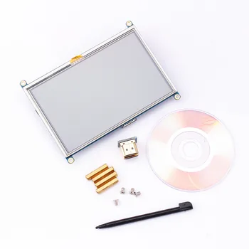 5 inch LCD HDMI Resistive Touch Screen Display TFT 800*480 Panel Module GPIO Driver for Raspberry Pi Mode A+ B B+ PI2 Brand New
5 inch LCD HDMI Resistive Touch Screen Display TFT 800*480 Panel Module GPIO Driver for Raspberry Pi Mode A+ B B+ PI2 Brand New
