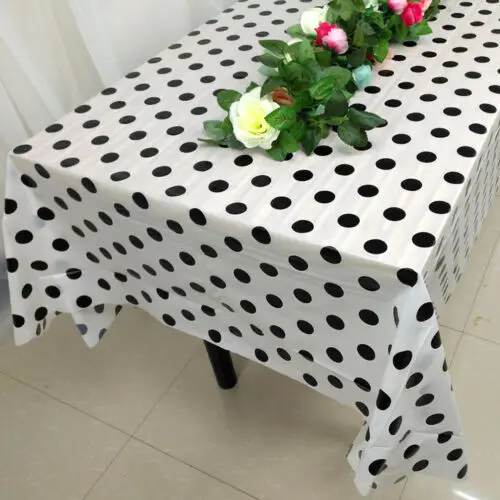 7 Colors Large Plastic Sweet Dot Cute Rectangle Table Cover Cloth Wipe Clean Party Dot Tablecloths Cover Home Outdoor Party
7 Colors Large Plastic Sweet Dot Cute Rectangle Table Cover Cloth Wipe Clean Party Dot Tablecloths Cover Home Outdoor Party