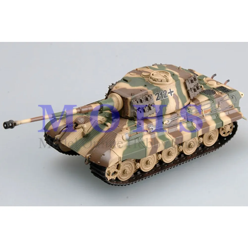 EASY MODEL 36295 1/72 Assembled Model Scale Finished Model Scale Tank King Tiger Tiger II (Henschel turret) Schwere Pz.Abt.505
EASY MODEL 36295 1/72 Assembled Model Scale Finished Model Scale Tank King Tiger Tiger II (Henschel turret) Schwere Pz.Abt.505