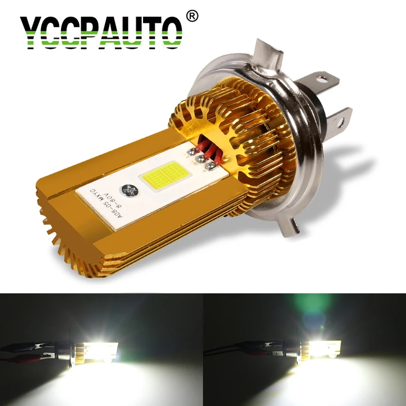 1Pcs High Quality LED Motorcycle Headlight Moto H4 HS1 LED Bulbs Hi/Lo Beam 2000LM Motorbike ATV Scooter Motor LED Headlamp
1Pcs High Quality LED Motorcycle Headlight Moto H4 HS1 LED Bulbs Hi/Lo Beam 2000LM Motorbike ATV Scooter Motor LED Headlamp